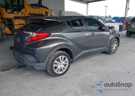 2019 Toyota C-Hr Le from USA, damaged, VIN JTNKHMBX1K1041586